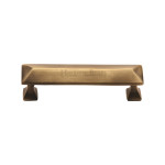 Heritage Brass Pyramid Design Cabinet Handle – 96mm Centre to Centre